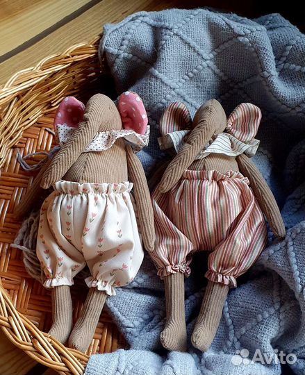 Мягкие игрушки ручной работы