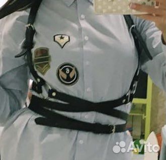 Портупея натуральная кожа