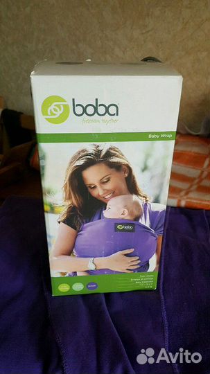 Трикотажный слинг Boba Wrap