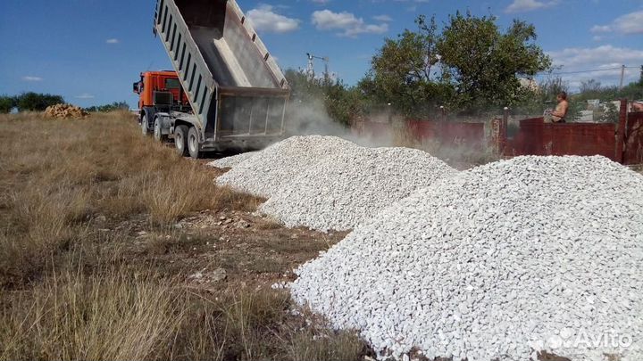 Песок, щебень, торф, щебень гранитный, чернозём