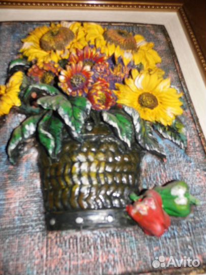 Панно из гипса 