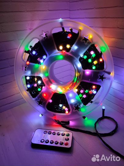 Гирлянда уличная 50м новая