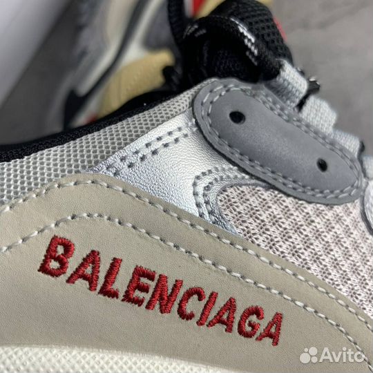 Кроссовки Balenciaga Triple-S Silver (36-40)