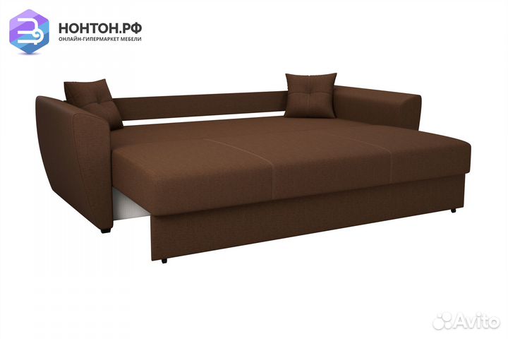 Диван выкатной Фортуна New коричневый