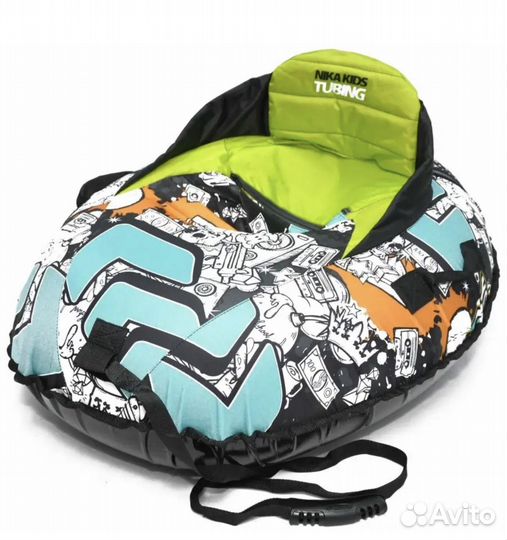 Тюбинг-надувные санки ватрушка nika тбм1 новые