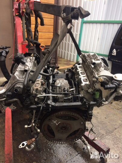 Мотор Audi A-6 allroad Ауди 2.7 BES