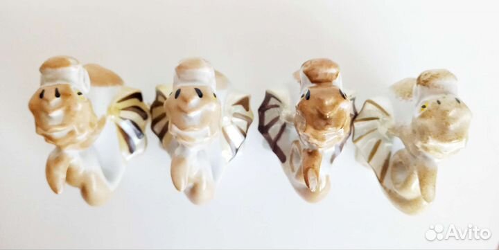 Фарфор статуэтка Дракон СССР люстр Вербилки