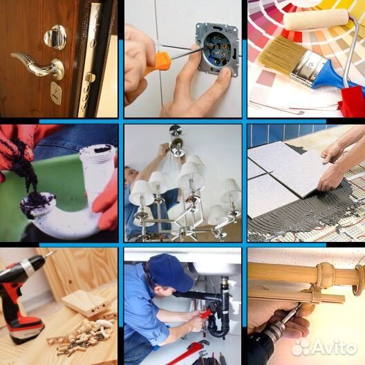 Мастер-муж на час, электрика, сантехника