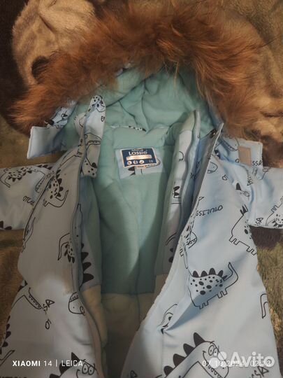 Зимний комбинезон 80 отдам за сок