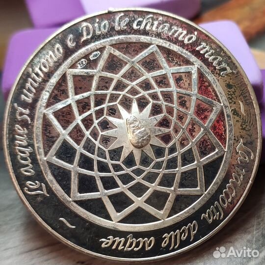 Медаль настольная серия genio DI migelandgelo