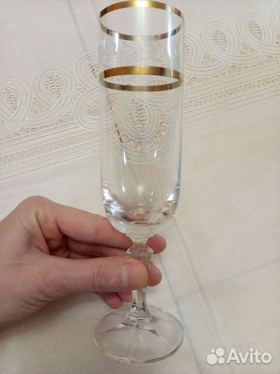 Пара фужеров для шампанского СССР Чехословакия