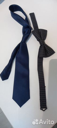 Бабочка и галстук для подростка