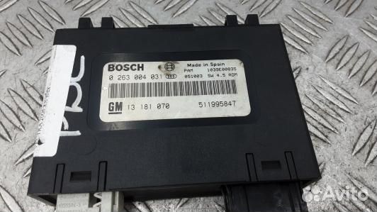 Блок PDC (парктроников) opel vectra C (5BE10SP01)