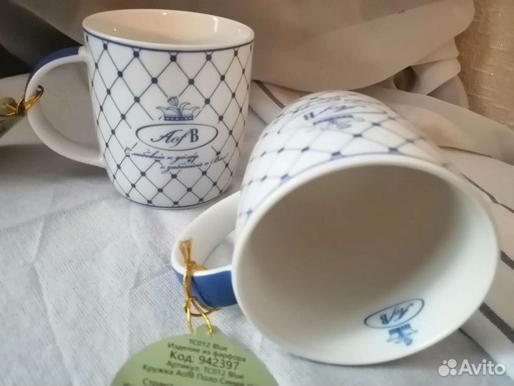 Bohemia. Кружки 2 шт. Новые