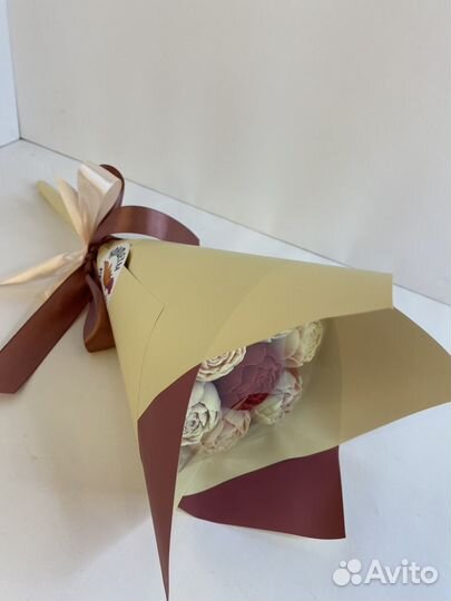 Букет - 7 Пионов из Бельгийского шоколада