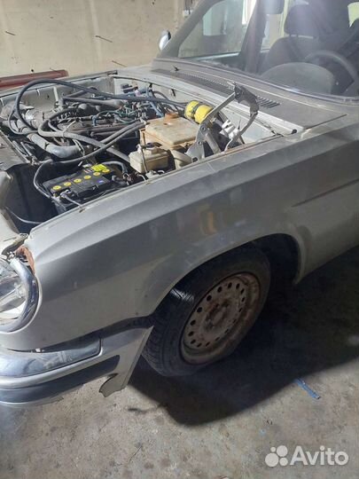 Крыло переднее левое газ 31105