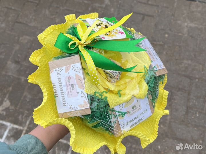 Букеты из элитного чая/кофе