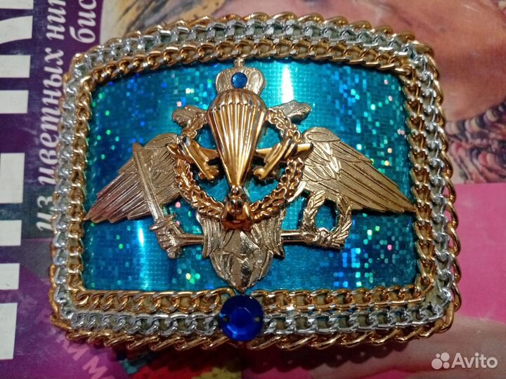 Бляха армейская ручной работы