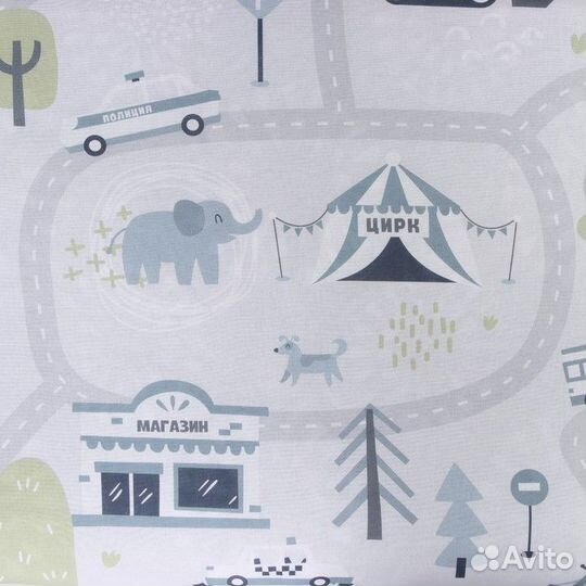 Постельное бельё Крошка Я 'Карта города', 112х143