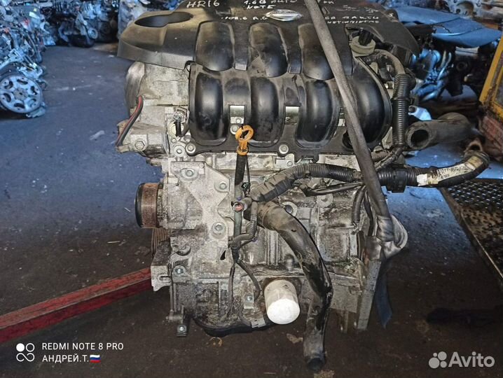 Двигатель в сборе МКПП Ниссан Ноут / Тиида 1.6 08