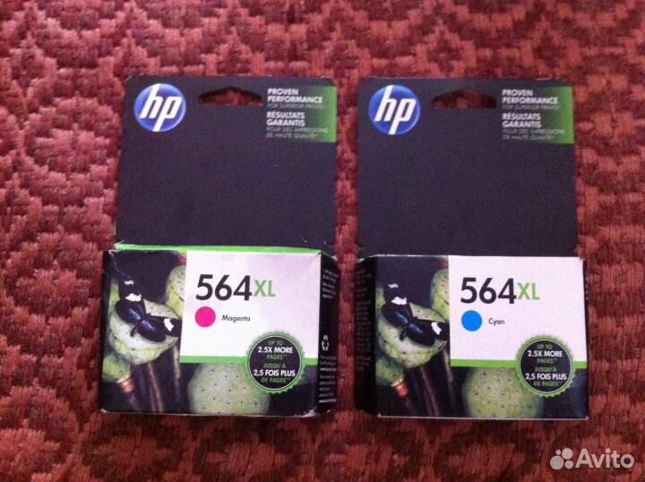 Картриджи HP и Canon