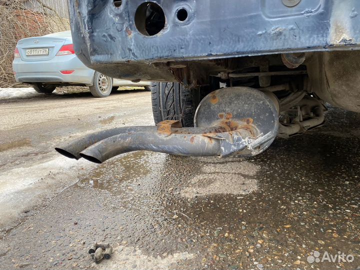 Глушитель Mercedes W126