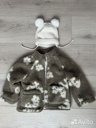 Куртка и шапка Zara 98-104 для девочки