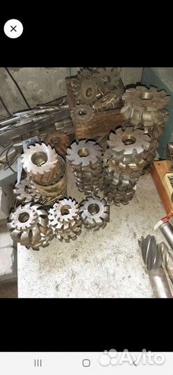 Фрезы радиусные и насадные