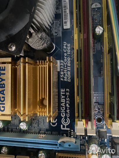 Материнская плата lga775,процессор Xeon,ddr2,видео