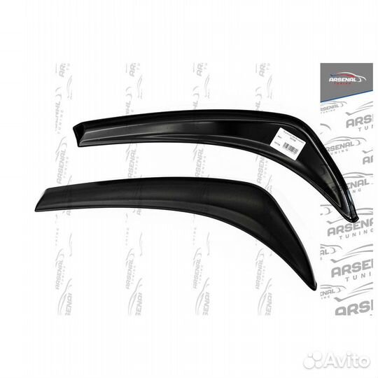 Накладки на передние фары для Toyota LC 200