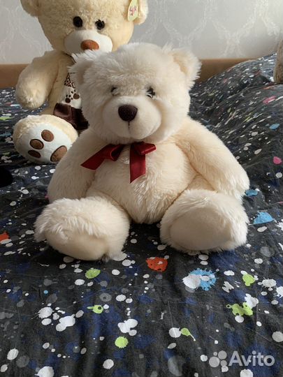 Плюшевый мишка 2 штуки