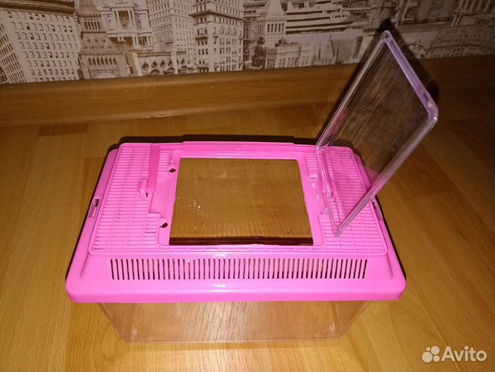 Переноска - террариум для черепах и грызунов