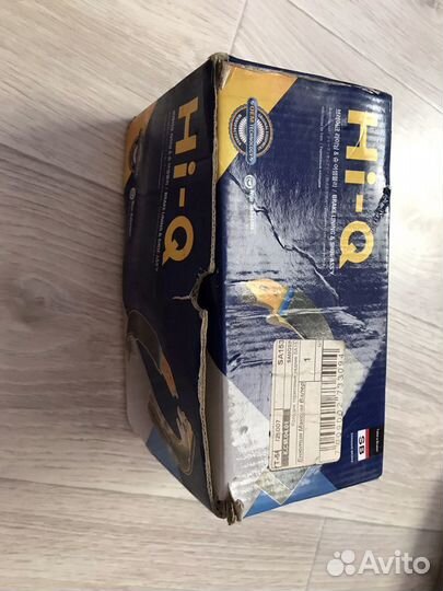 Комплект тормозов kia rio2/Hyundai accent 05