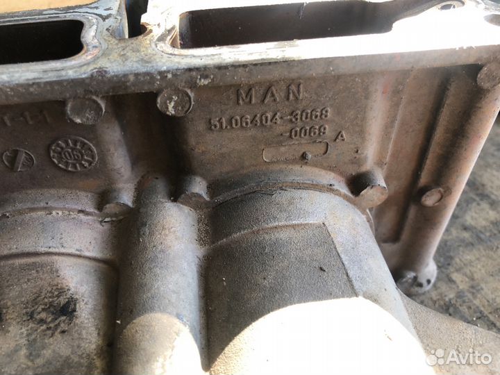 Корпус термостатов MAN TGA D2066