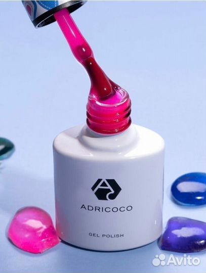 Витражные гель-лаки AdriCoco