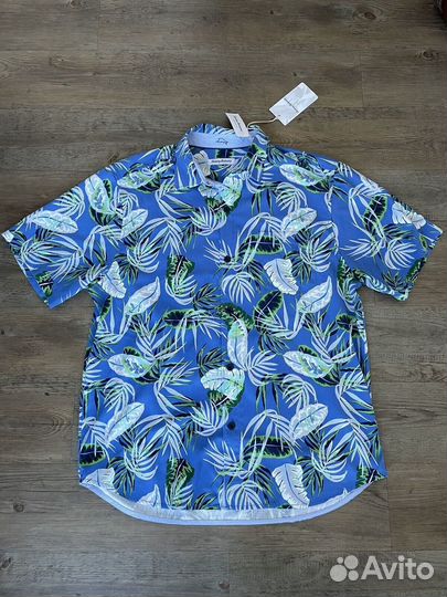 Новая рубашка Tommy Bahama Шелк L