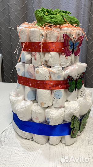 Торт из памперсов