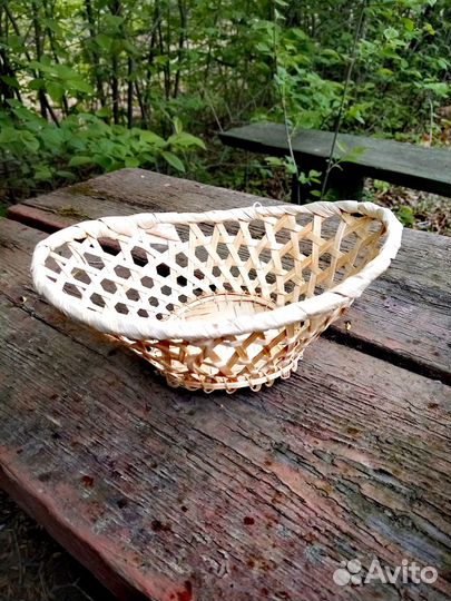 Ваза плетеная для конфет, сладостей