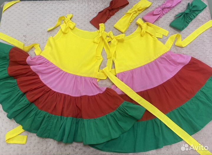 Платье для девочки 86-104