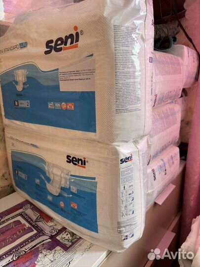 Памперсы для взрослых seni m