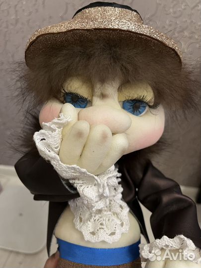 Кукла держатель туалетной бумаги