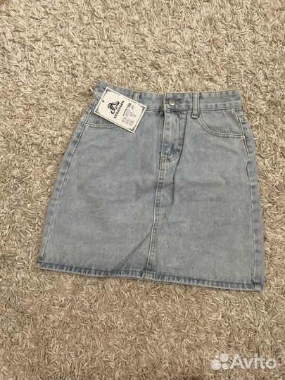 Юбка джинсовая