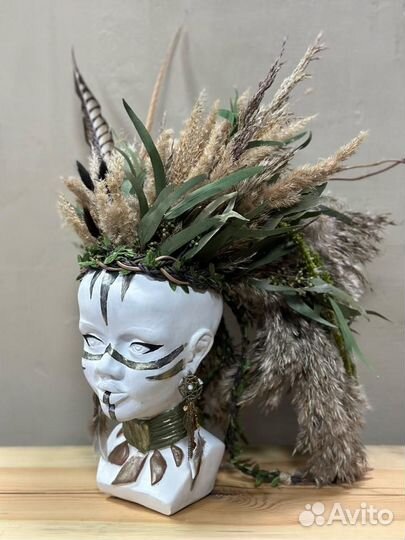 Композиция из сухоцветов