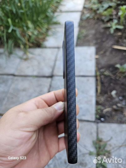 Чехол samsung galaxy s23 карбоновый