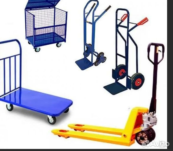 Аренда складских тележек и рохли