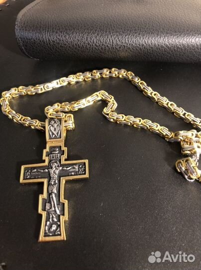 Цепь с крестом