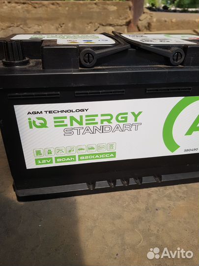 Аккумулятор агм 80 ач 820