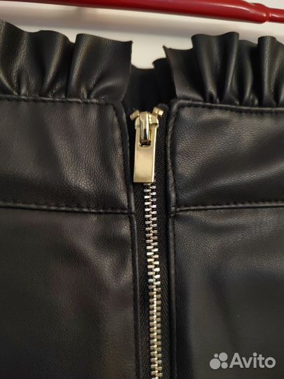 Юбка карандаш кожаная Зара М 44 46