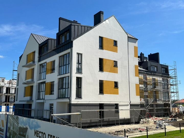 1-к. квартира, 43,6 м², 2/4 эт.