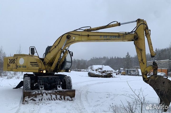 Колёсный экскаватор Твэкс ЕК-18-60, 2008